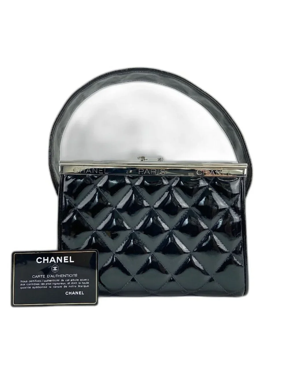 Chanel Handbag Quilted Black